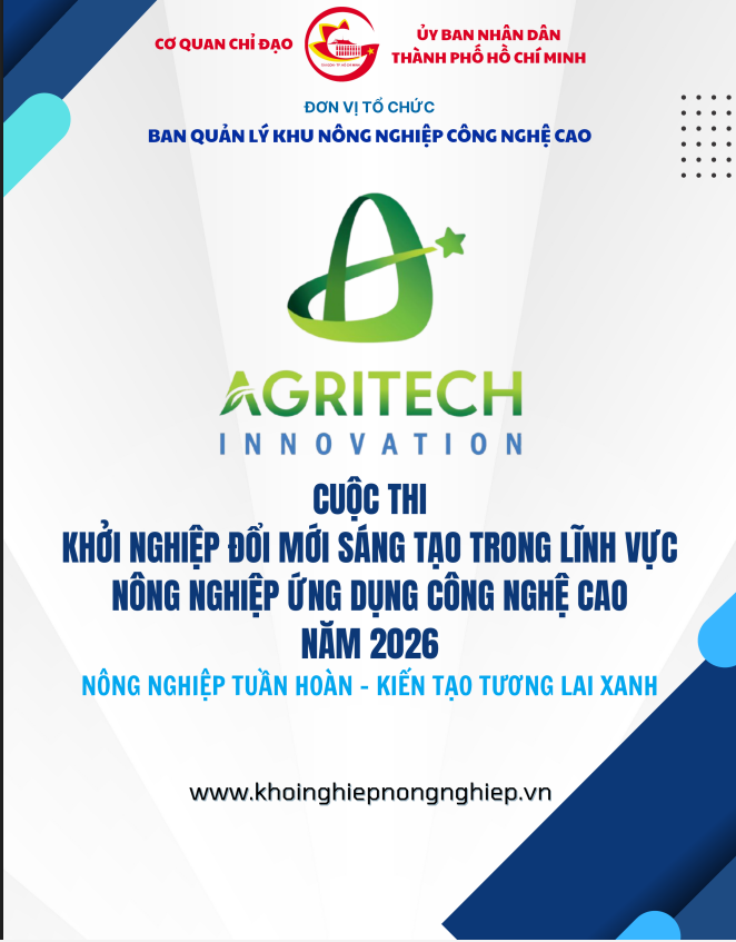 Cuộc Thi Khởi Nghiệp Đổi Mới Sáng Tạo Agritech Innovation 2026: Đánh Thức Tiềm Năng Nông Nghiệp Xanh